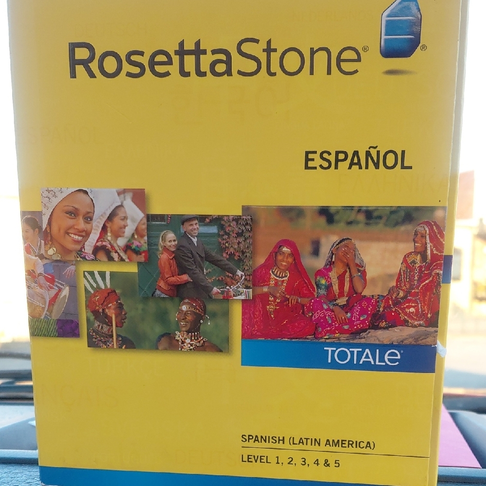 Rosetta Stone Spanish Language Software Levels 1 Thru 5 SS1